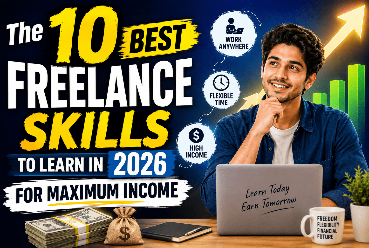 Read more about the article The 10 Best Freelance Skills to Learn in 2026 for Maximum Income