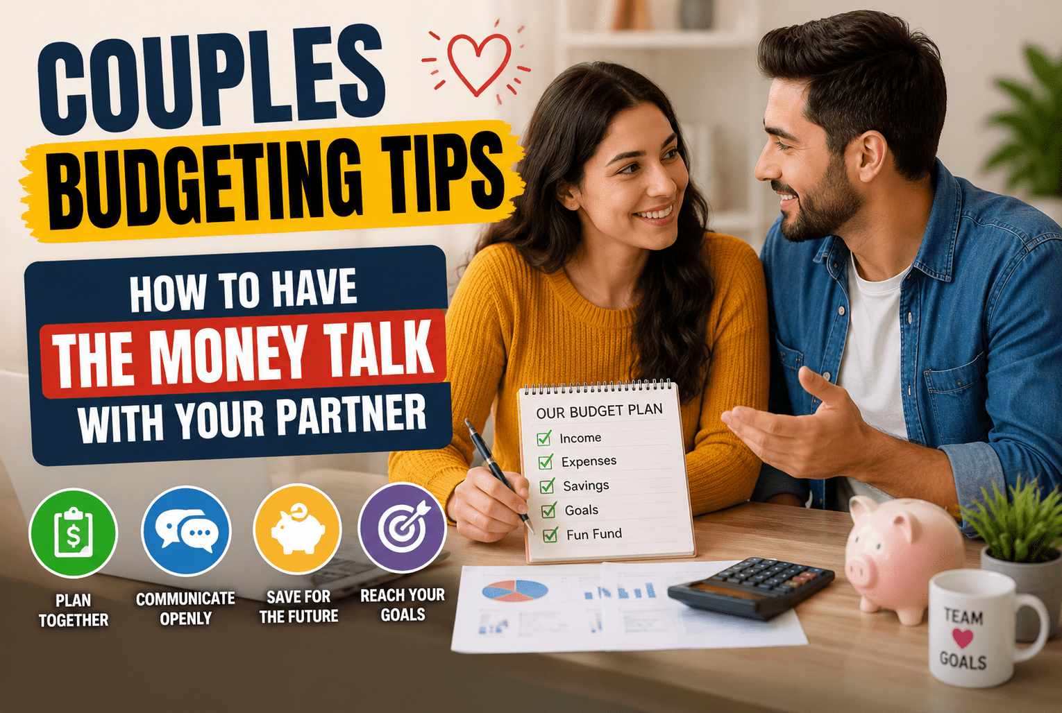 Read more about the article Couples Budgeting Tips: How to Have the Money Talk with Your Partner