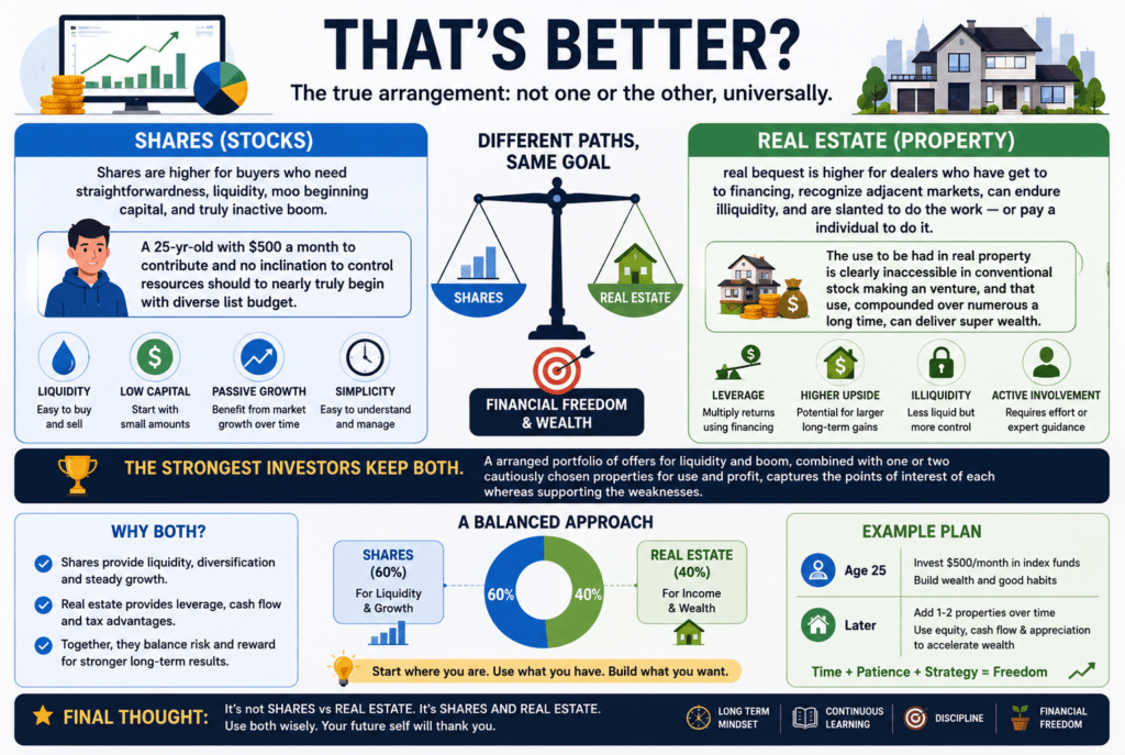 Real Estate vs. Stocks