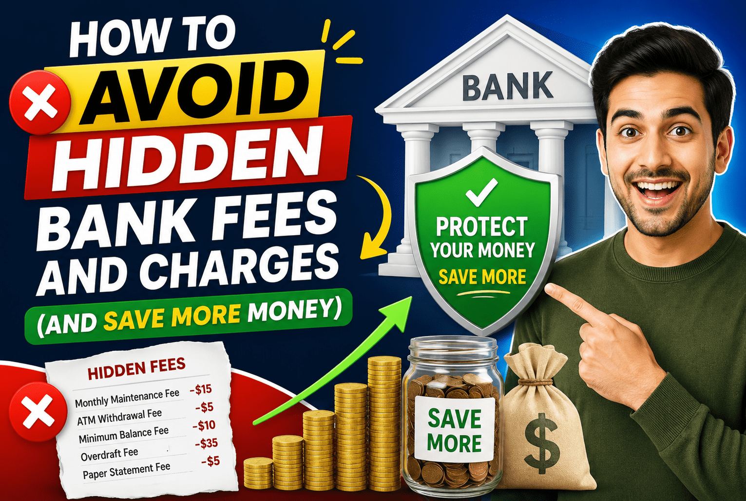 Read more about the article How to Avoid Hidden Bank Fees (And Save More Money)