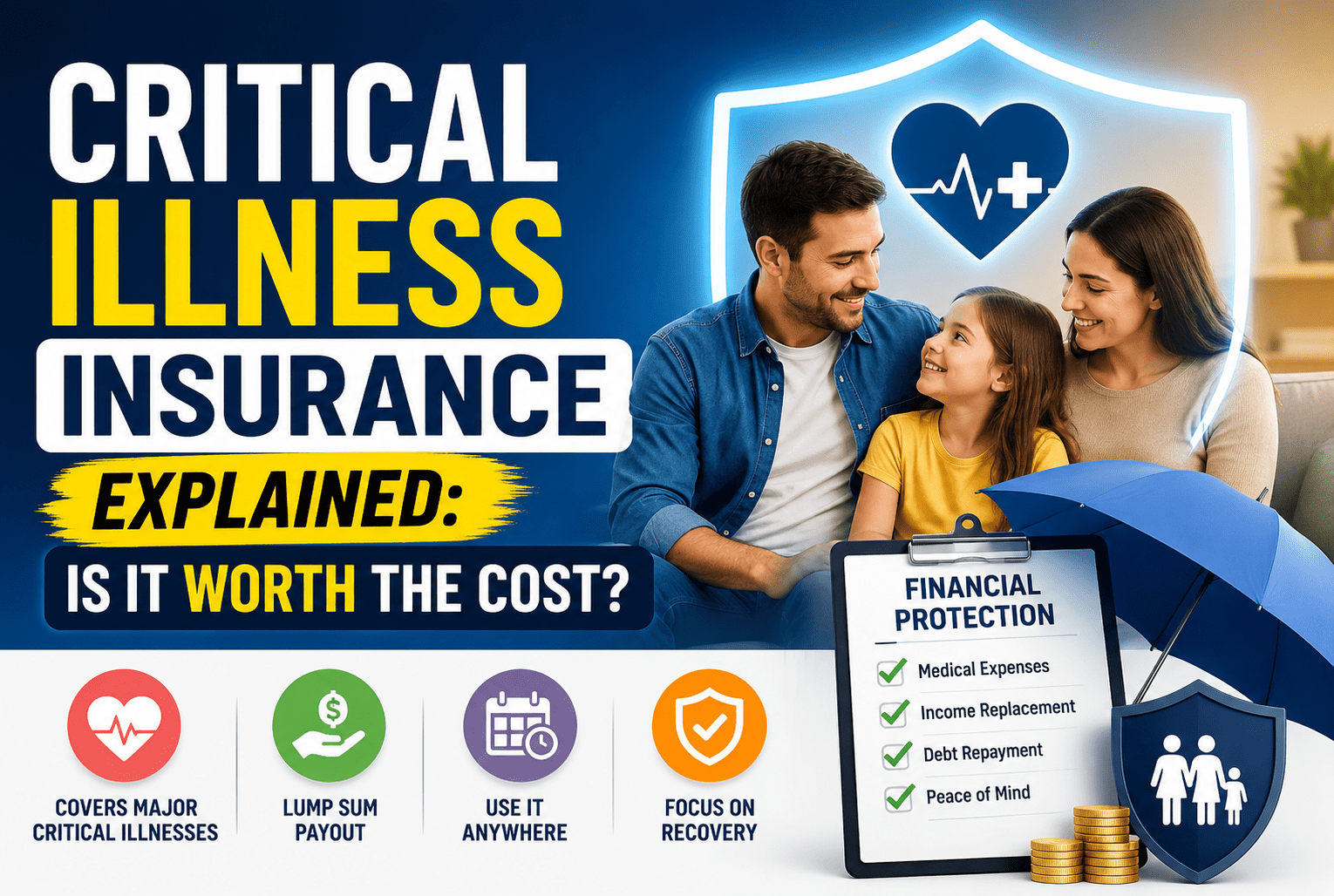 Read more about the article Critical Illness Insurance Explained: Is It Worth the Cost?