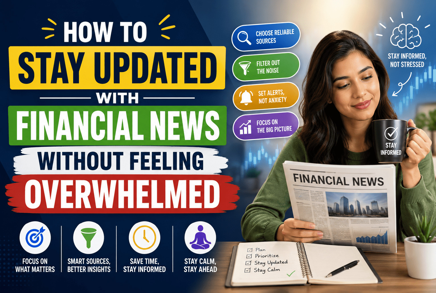 Read more about the article How to Stay Updated with Financial News without Feeling Overwhelmed
