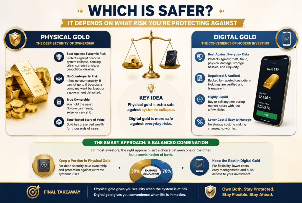 Digital Gold vs. Physical Gold