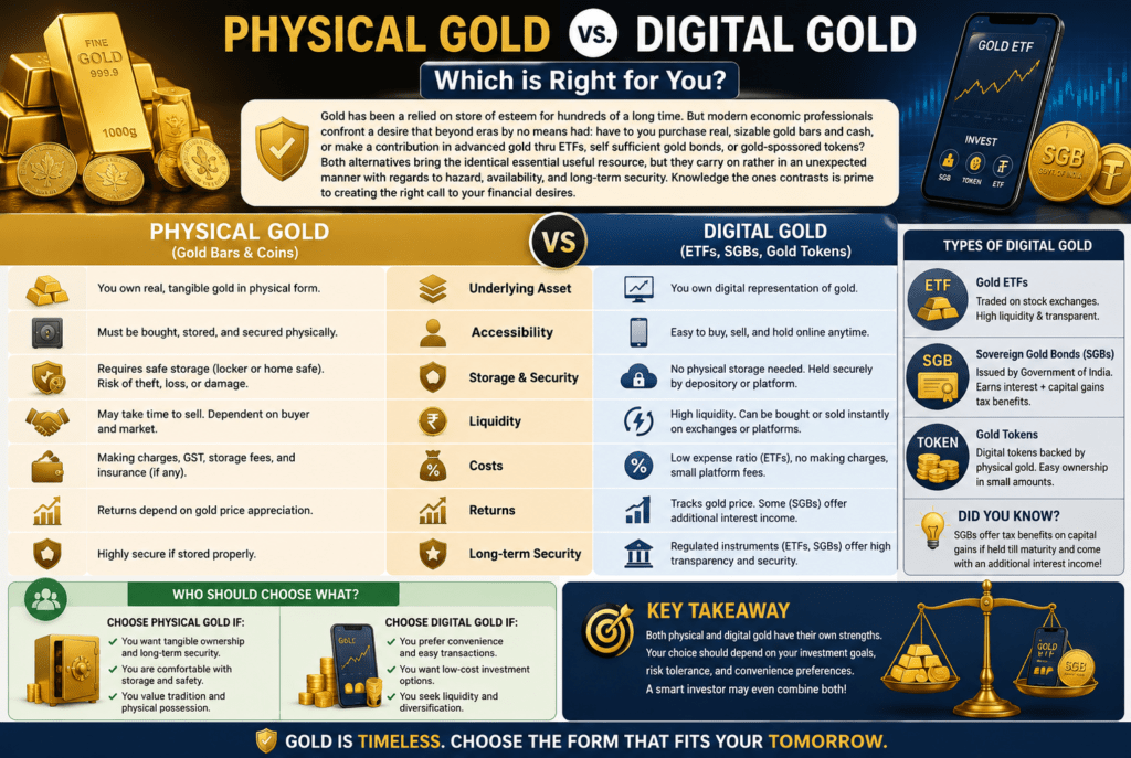 Digital Gold vs. Physical Gold