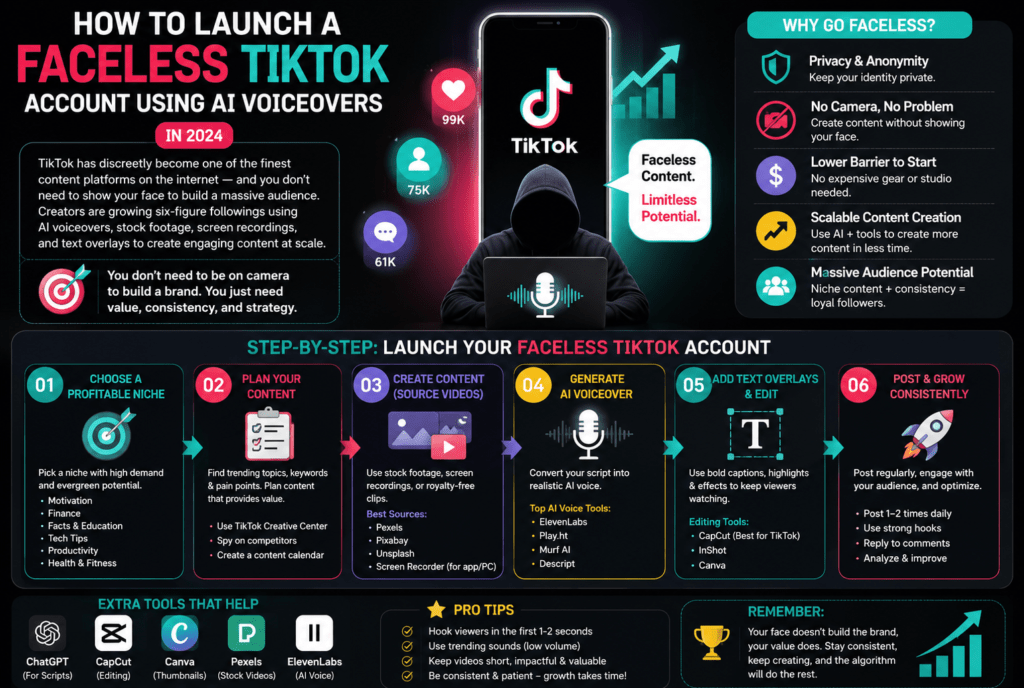 Faceless TikTok Account
